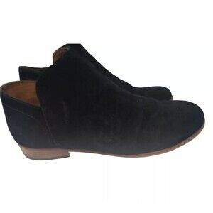 FRYE Elyssa Black  Suede Shooties Women's Size 11 M Booties